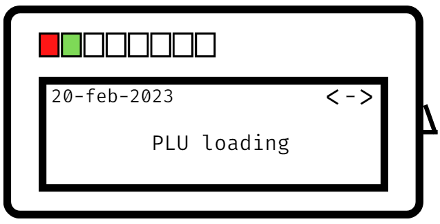 This image is telling about the WSDL showing red light when you turn it on. Which is located at the top left corner of the WSDL