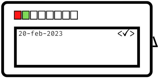 This image is telling about the WSDL showing red light when you turn it on. Which is located at the top left corner of the WSDL